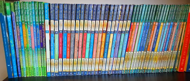 56 books - Magic Tree House Childrens Book Collection by Mary Pope Osborne