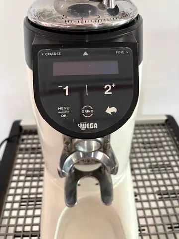 Wega Electronic Coffee Grinder - Good Working Condition and Simonelli Coffee Machine