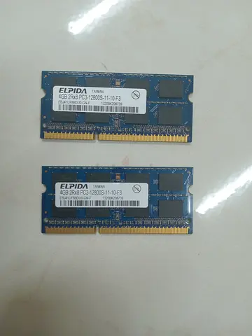 ELPIDA 8GB DDR3 RAM KIT 2x4gb