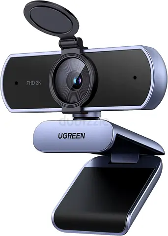 UGREEN FineCam Lite 2K Webcam with Privacy Cover for PC/Laptop, Dual Mic Stereo Audio ( Fix Price )
