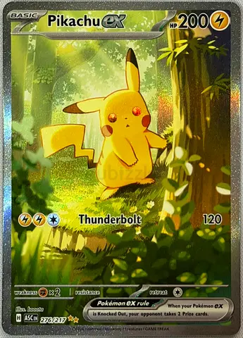 Pikachu EX ( 276/217) - MINT PSA 10 CONDITION