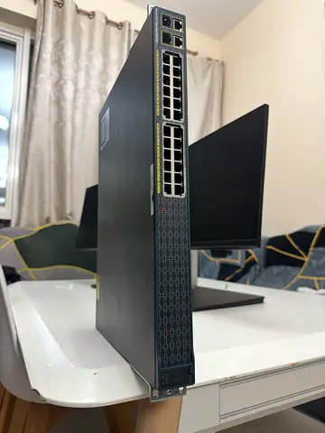 Cisco Catalyst WS-C2960+24PC-S 24-Port PoE Managed Network Switch | 370W PoE | 2× Gigabit/SFP Uplink