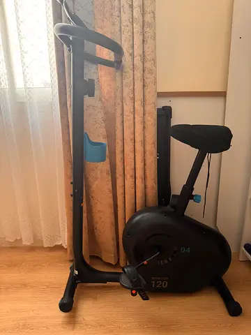 Used upright exercise bike (compact home bike) - excellent working condition