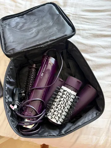 Hair styler set with brush attachments - lightly used