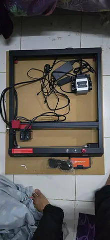 Used K40-style CO2 Laser Engraver Frame with Power Supply and Laser Head