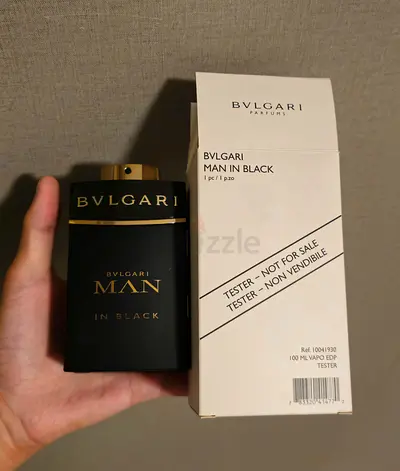 BVLGARI MAN IN BLACK EDP 100ML TESTER