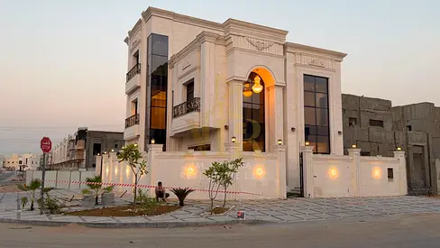 Registration & Ownership Fees Included | Corner Villa with Private Pool in Al Helio 2 | 7 Master Be