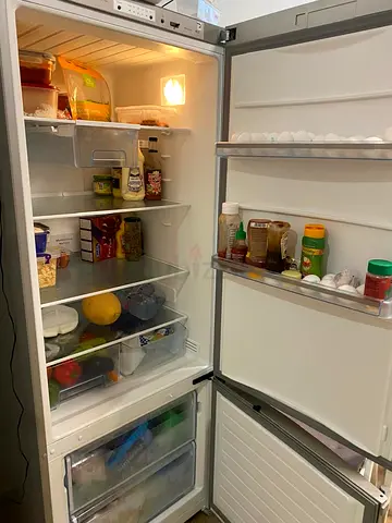 Used Tall Refrigerator with Freezer - Good Working Condition