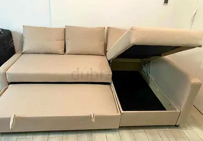 Ikea L shape sofa store cum bed and you can