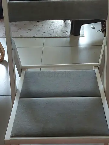 Ikea  Chair with Grey Fabric