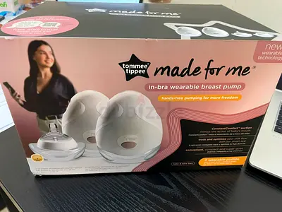 Tommee Tippee Made for Me Double Electric Wearable Breast Pump, Hands-Free, In-Bra Breastfeeding