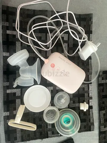 Philips Avent Electric Breast Pump with Extra Flanges and Accessories