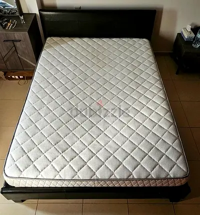 Queen Size Bed (160*200) + Medical Mattress For Sale