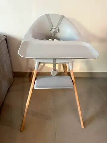 Stokke Clikk High Chair – Cloud Grey | Made in Germany | AED 400