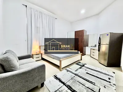 HOT DEAL !! NEW FURNISHED STUDIO NEAR LULU MARKET KHALIFA CITY A ,,,,,