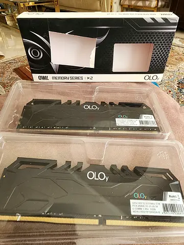 OLOy DDR4 RAM 32GB (2x16GB) 3200 MHz CL16 1.35V 288-Pin Desktop Gaming UDIMM