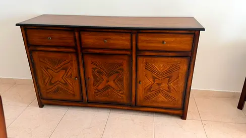 Wood Dresser Chest