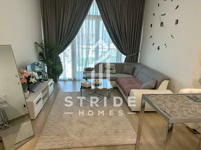 Furnished 1BR | Bloom Tower B | Prime JVC Location