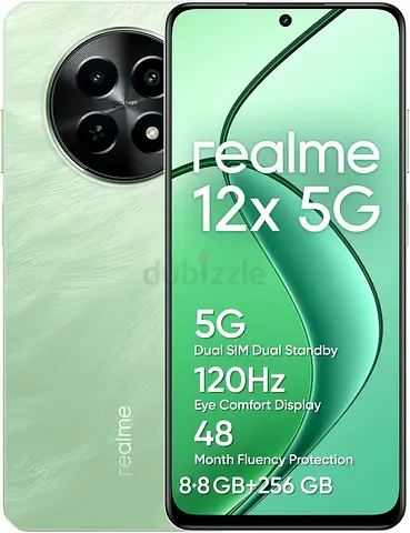 Realme 12x 5G 16/256 | Feather Green | Modern 5G Kit Only | Minor Corner Scratch