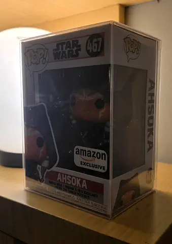 Ahsoka amazon exclusive funko pop with protective case