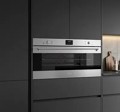 SMEG SFR9300X Classica Multifunction Oven 90cm – Stainless Steel | Premium Italian Design