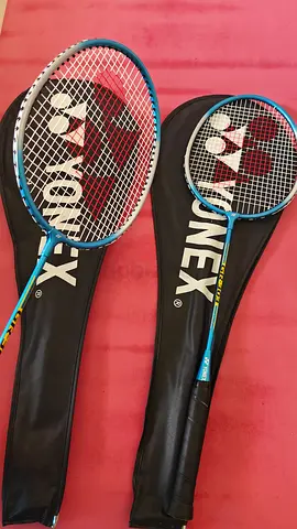 Yonex badminton GR303 rackets with covers - set of 2, good condition