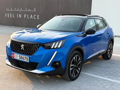 Peugeot 2008 GT Line 2023 GCC Low KM under warranty with full service agency original paint