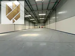 A modern warehouse in Al Sajaa area, one of the most important industrial areas in Sharjah, combinin