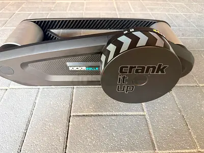 Wahoo KICKR Rollr Trainer - Bike Smart Trainer Roller