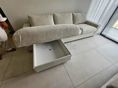 Excellent condition Ikea  vimle sofa bed with Storage