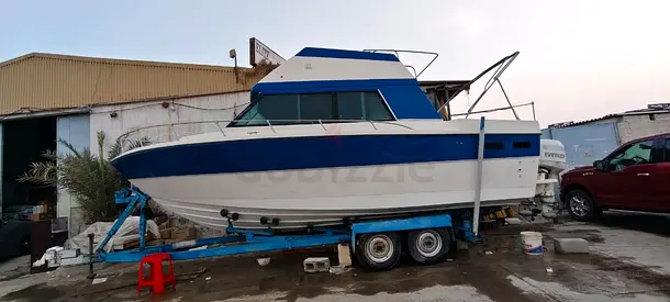 American-Made Flybridge 29 Feet Boat for Sale – AED 45,000