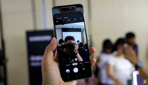 Samsung Galaxy A80 with Rotating Camera