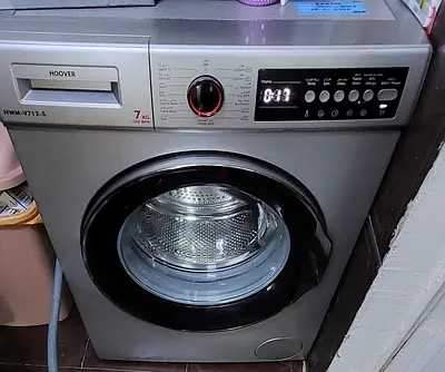 Hoover 7kg Front Load Washing Machine - Silver, Works Well