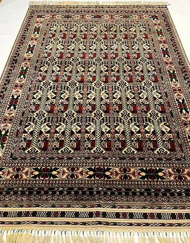 150x200cm | 1.5 x 2 meters | High Quality Afghan Handmade Carpet Aala Makhmal design