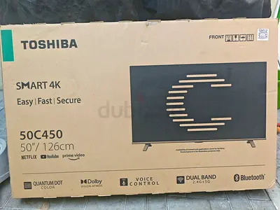 Toshiba 50 inch Native 60Hz VRR QLED Smart TV C450M -Quantom Dot Colour