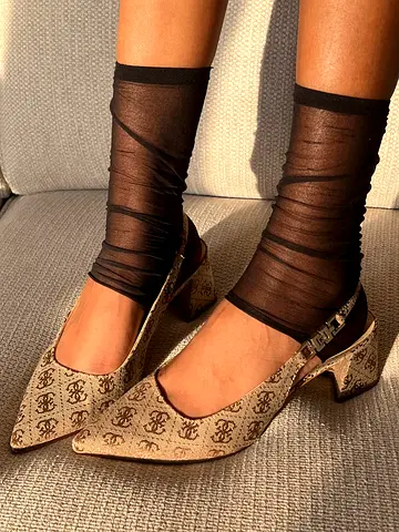 Guess Zabela Logo Slingback
