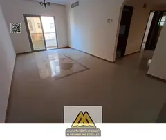For rent: 2-bedroom apartment with hall in Al Nuaimiya 1, Ajman. Balcony, 2 bathrooms, central AC, p