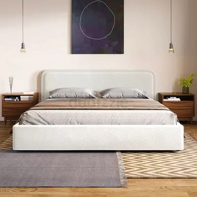 brand new King size Luxury Family bed frame with Mattress Available