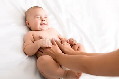 Postpartum Mother Baby Massage Postnatal Post Pregnancy Delivery Mother New Born Baby infant Massage