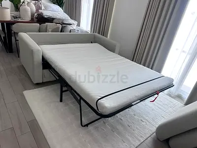 Excellent condition ikea vimle two seater sofa bed with mattress
