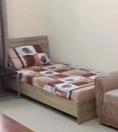 Single Bed Frame with Wooden Finish