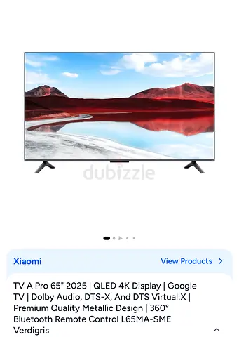 Xiaomi 65 inch TV