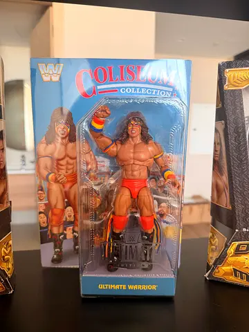 WWE Ultimate Warrior Coliseum Collection Ultimate Edition Figure — Boxed