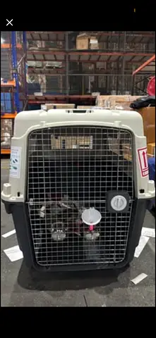 IATA approved 48” travel dog crate