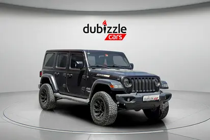 AED 1444/month | 2020 Jeep Wrangler Unlimited Sport | GCC Specs | Ref#469485