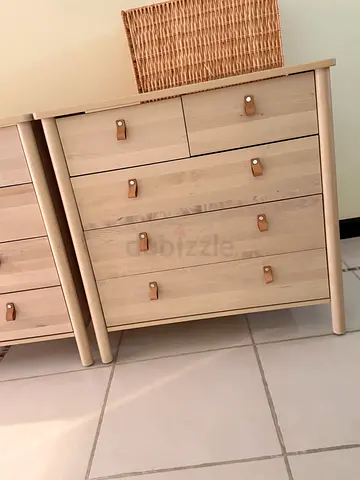 Ikea wood 6-drawer dresser / chest in good condition