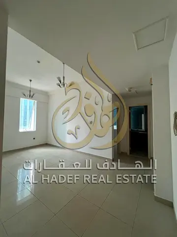 Two-bedroom apartment for rent in Al Mamzar, Sharjah. Ready =to move in immediately. Prime location near the Dubai exit, with easy access to all serv