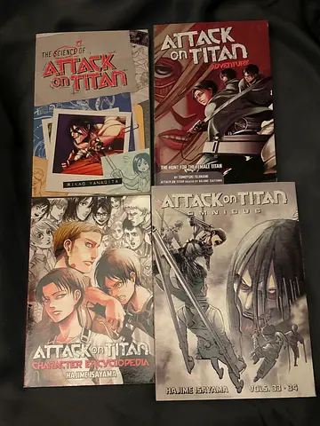 Set of Attack on Titan Books