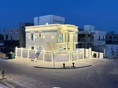 Own your dream villa in the heart of Ajman, close to all amenities, registration fees included.