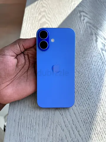 Blue iPhone 16 in Excellent condition